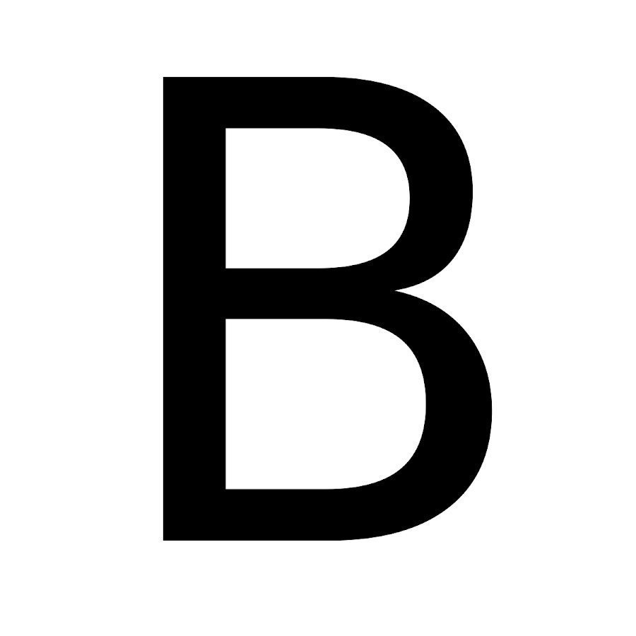 Наклейка-буква для номерного знака "В"