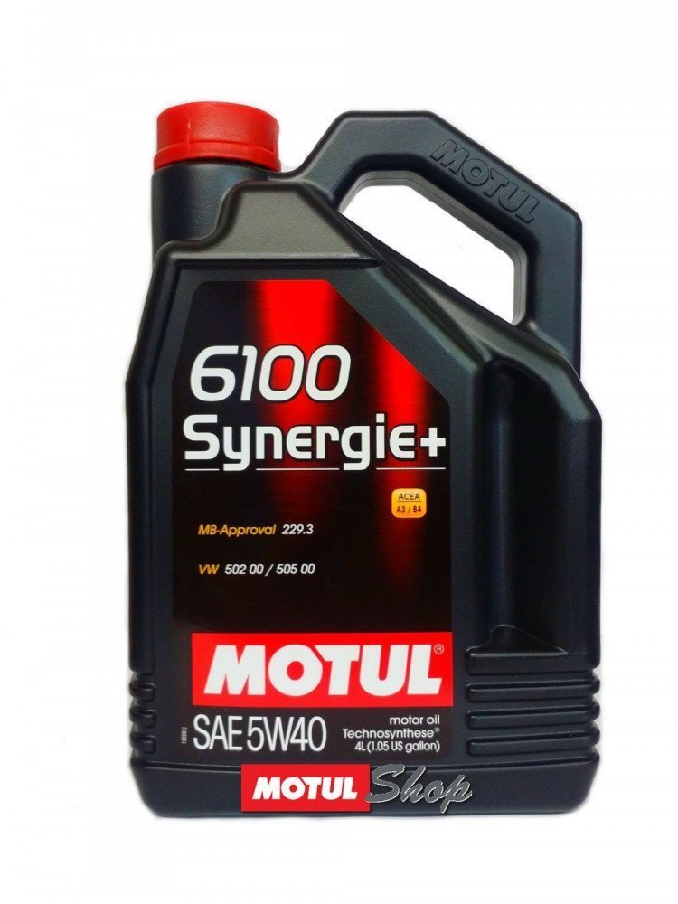 MOTUL 6100 Synergie+ 5W40 4L полусинтетическое моторное масло 106020