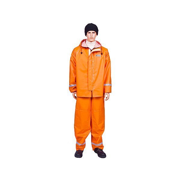 костюм рыболовный рокон, пвх 500 г/м, оранж, р.56-58, 182-188см