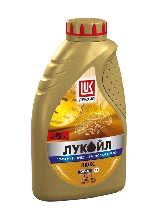 ЛУКОЙЛ 5W40 ЛЮКС 1л полусинтетическое моторное масло