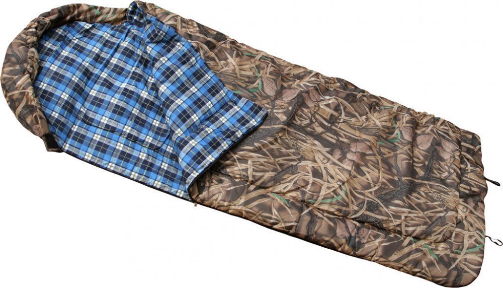 Спальный мешок с капюшоном (одеяло, 1,0-1,8 м)