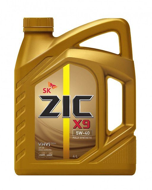 ZIC X9 5W40 4L синтетическое моторное масло