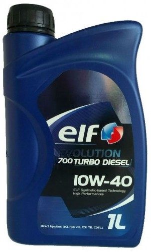 ELF EVOLUTION 700 TURBO DIESEL 10W40 1L полусинтетическое моторное масло