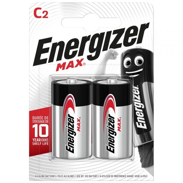 Батарейка LR14 (C) MAX BL2 Energizer щелочная 2шт. E302306700