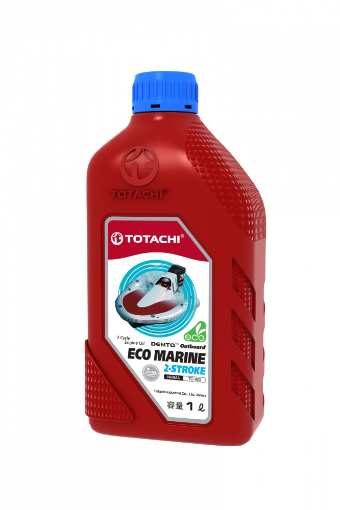 TOTACHI DENTO Eco Marine 2-Stroke TC-W3 1л моторное масло для лодочных моторов