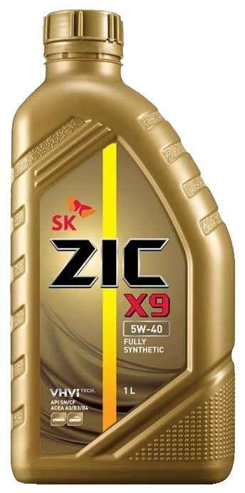 ZIC X9 5W40 1L синтетическое моторное масло