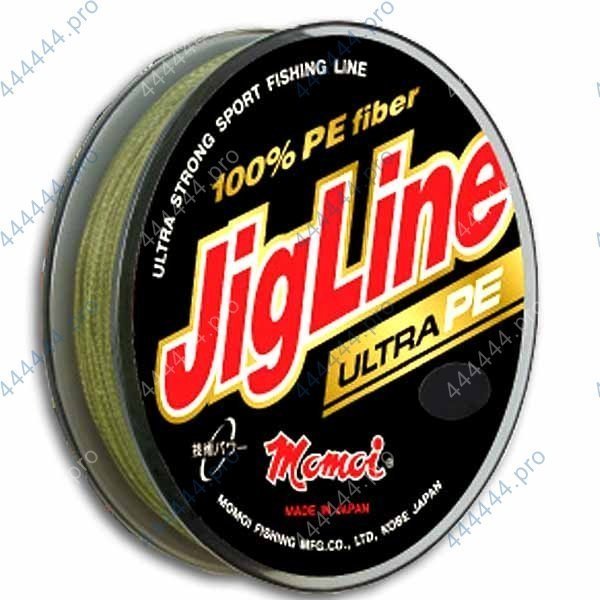 Шнур JigLine Ultra PE  0,16 мм, 12,0 кг, 100 м хаки