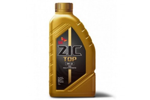 ZIC TOP 0W40 1L синтетическое моторное масло