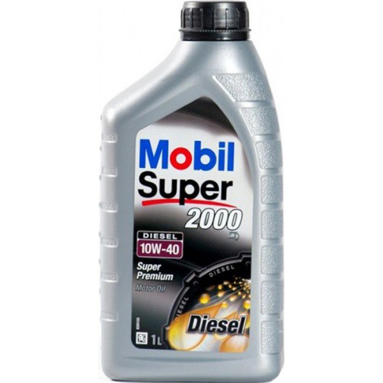 MOBIL 10W40 SUPER-2000 DIESEL 1L полусинтетическое моторное масло