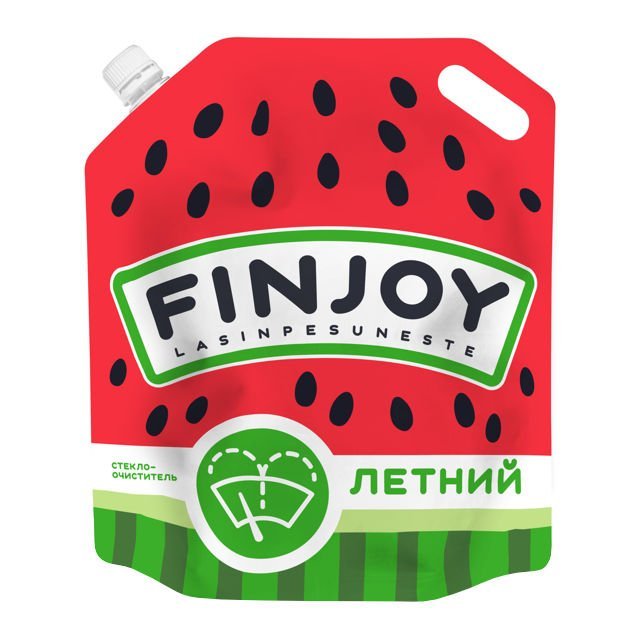 Очиститель стекла FIN JOY FRUITY летний 4л (дыня+виноград) DP