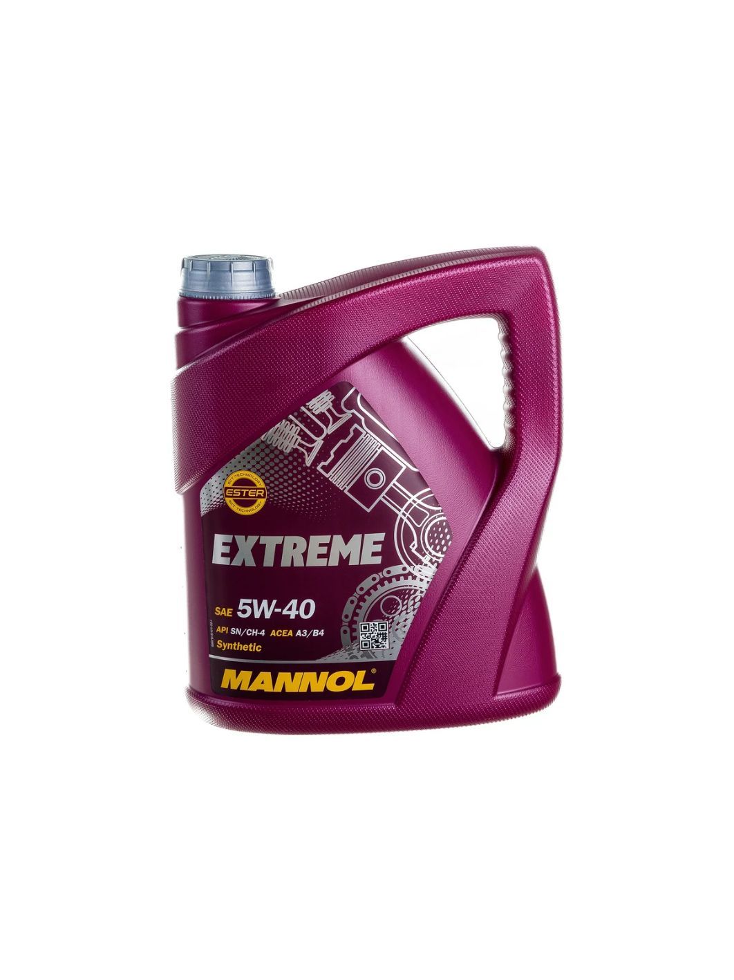 MANNOL Extreme 5W40 7915 4л синтетическое моторное масло