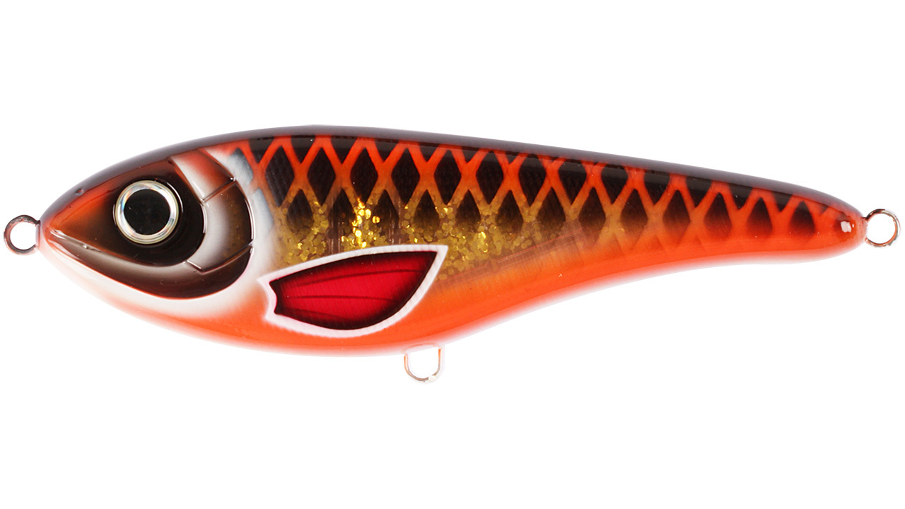 Воблер Джеркбейт Strike Pro Buster Jerk II Shallow Runner,  120 мм,  37 гр,  Загл. 0, 3м.-2, 0м.,  Медленно всплывающий,  цвет: C687G Seafart,  (EG-049#C687G)