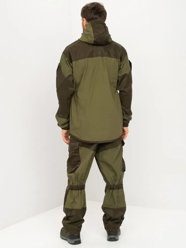 костюм демисезонный горка-5 цвет зеленый ткань палатка/ грета (размер: 48-50, рост: 170-176) м