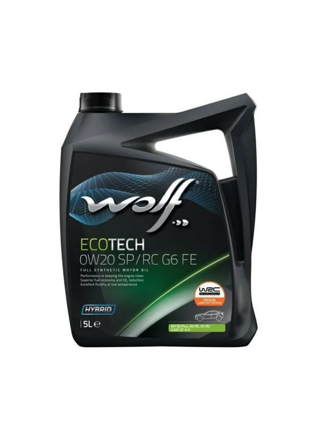 WOLF ECOTECH 0W20 SP/RC G6 FE 5л синтетическое моторное масло