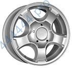 Литой диск K&K Секвойя 7x16/5x139.7 D108.1 ET35 сильвер комплект 4шт.