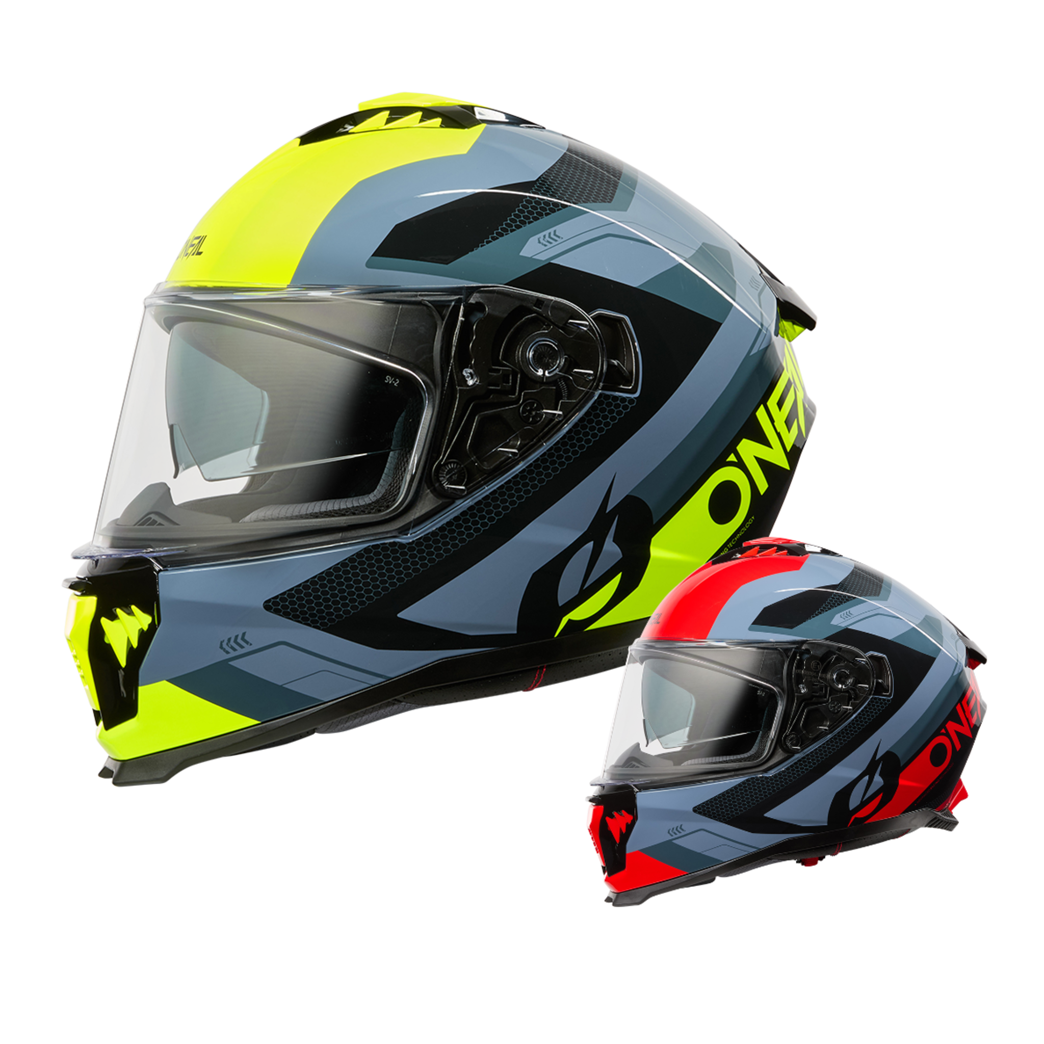 Шлем интеграл O’NEAL Challenger EXO V.25 красный/черный XL