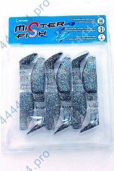Виброхвост Mister Fish 9см в асс.