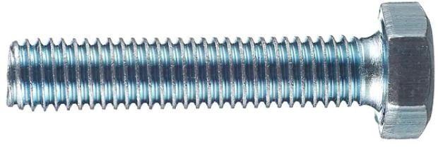 Болт /65056/ М5*30 8.8 высокопрочный,  полная резьба DIN 933,  цинк