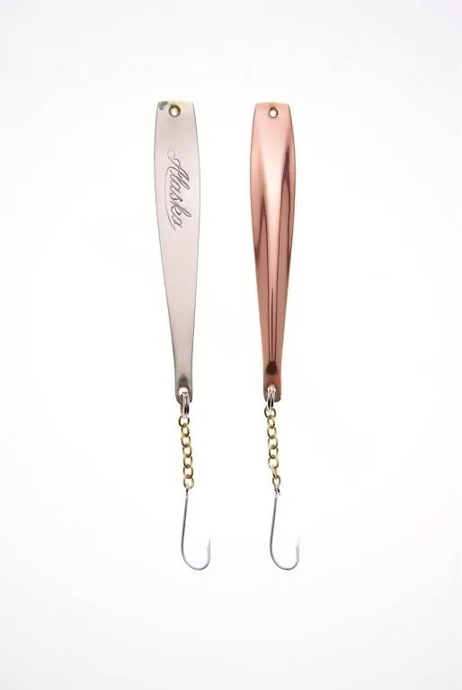 Блесна зимняя PUUSTJARVEN ALASKA 7/9гр. HOP/KUP серебро/медь