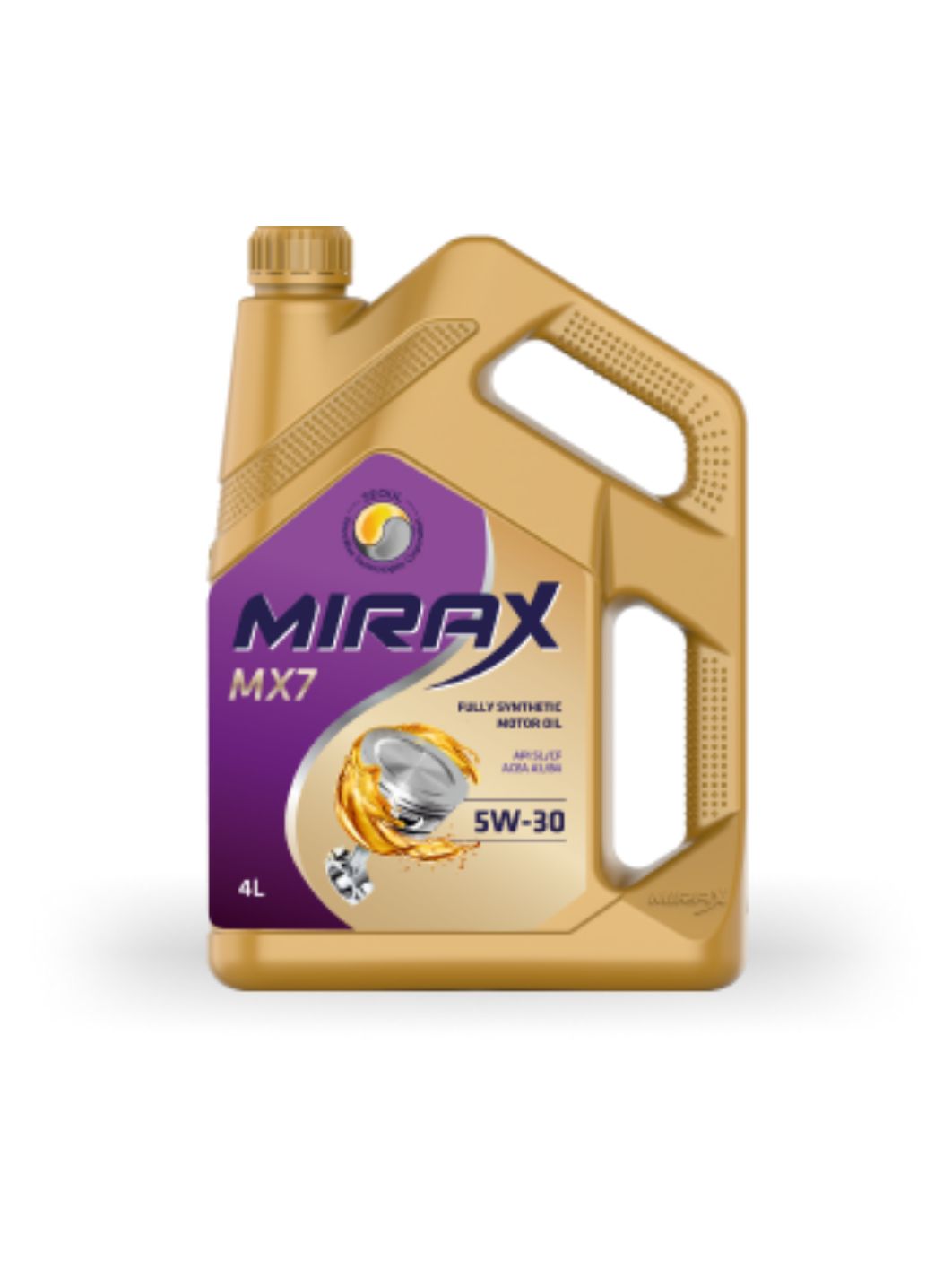 MIRAX MX7 5w30 SL/CF 4л синтетическое моторное масло