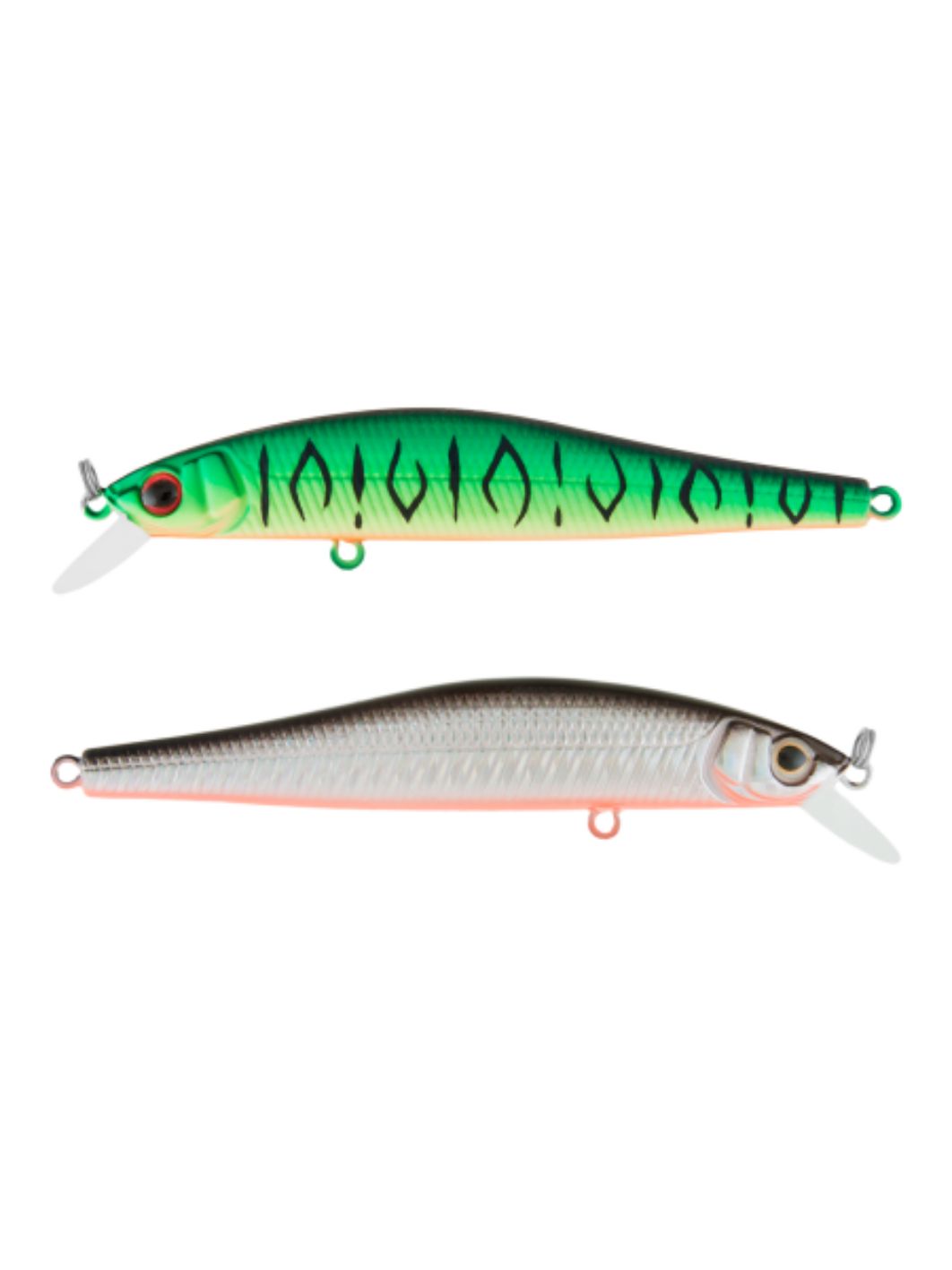 Воблер Минноу Strike Pro Jumper 70SP,  70 мм,  5, 2 гр,  Загл. 0, 5м.,  Нейтральный,  цвет: GC01S/A70-713 Double Black Silver OB/Mat Tiger,  (EG-192A-SP#GC01FS/A70-713)
