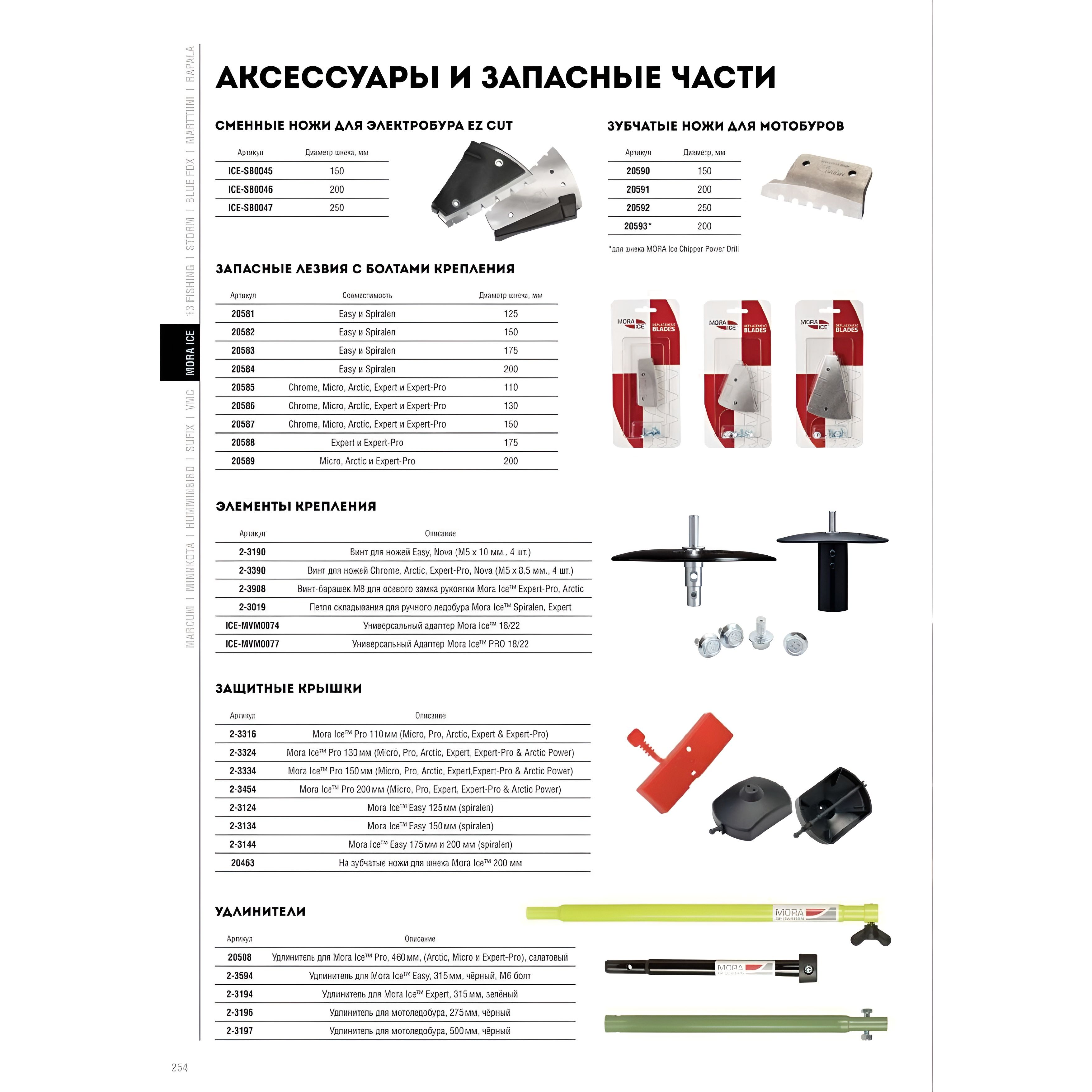 Ножи д/ледобура диам. 130мм (для Micro,  Pro,  Arctic,  Expert, Expert PRO)