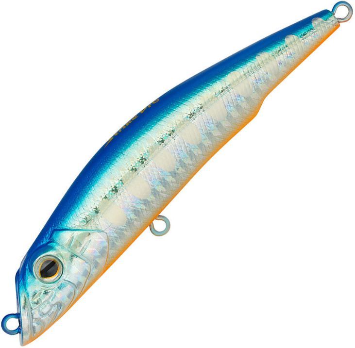 Воблер Дартер Strike Pro Darter-R King 105,  105 мм,  17 гр,  Загл. 0, 3м.-0, 8м.,  Плавающий,  цвет: A150-713 UV Blue Silver OB,  (EG-024F#A150-713)