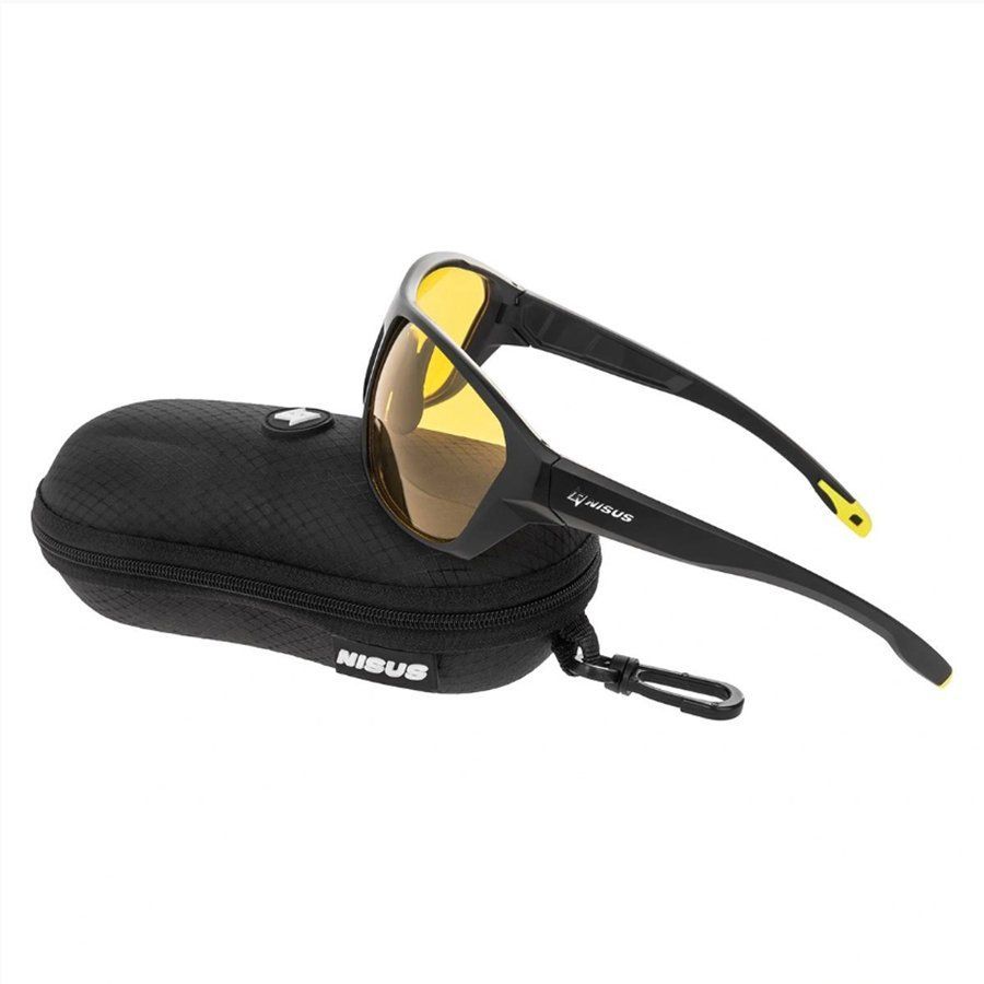 Очки поляризационные в жестком чехле (желтый) (N-OP-TF2132-Y) Nisus
