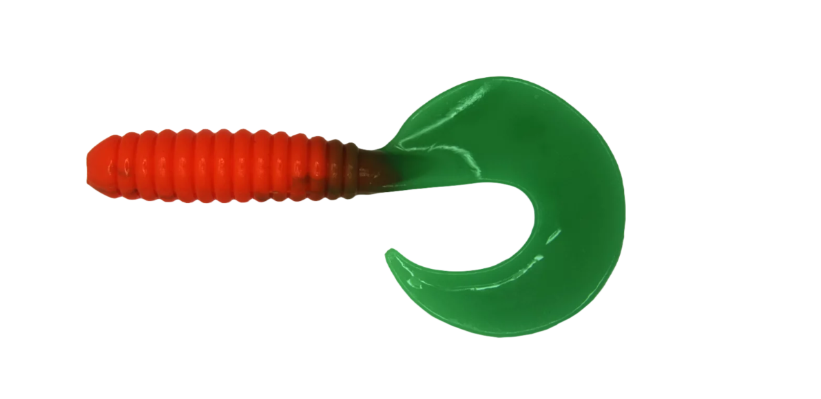 Приманка силиконовая Lamprey (110 мм,  Bicolor 102,   2 шт.)