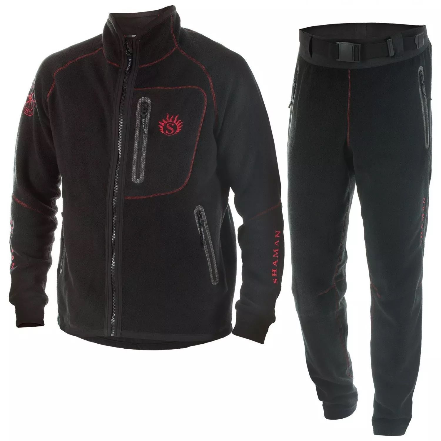 Костюм мужской "Tracker I-280",  флис,  черный (46-48/176) м