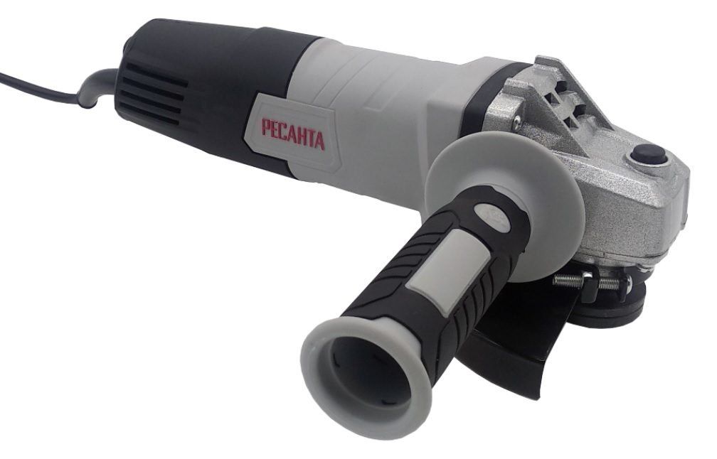 Шлифмашина угловая РЕСАНТА УШМ-125/900 (Ø125мм,  900Вт,  11000 об/мин) 75/12/2