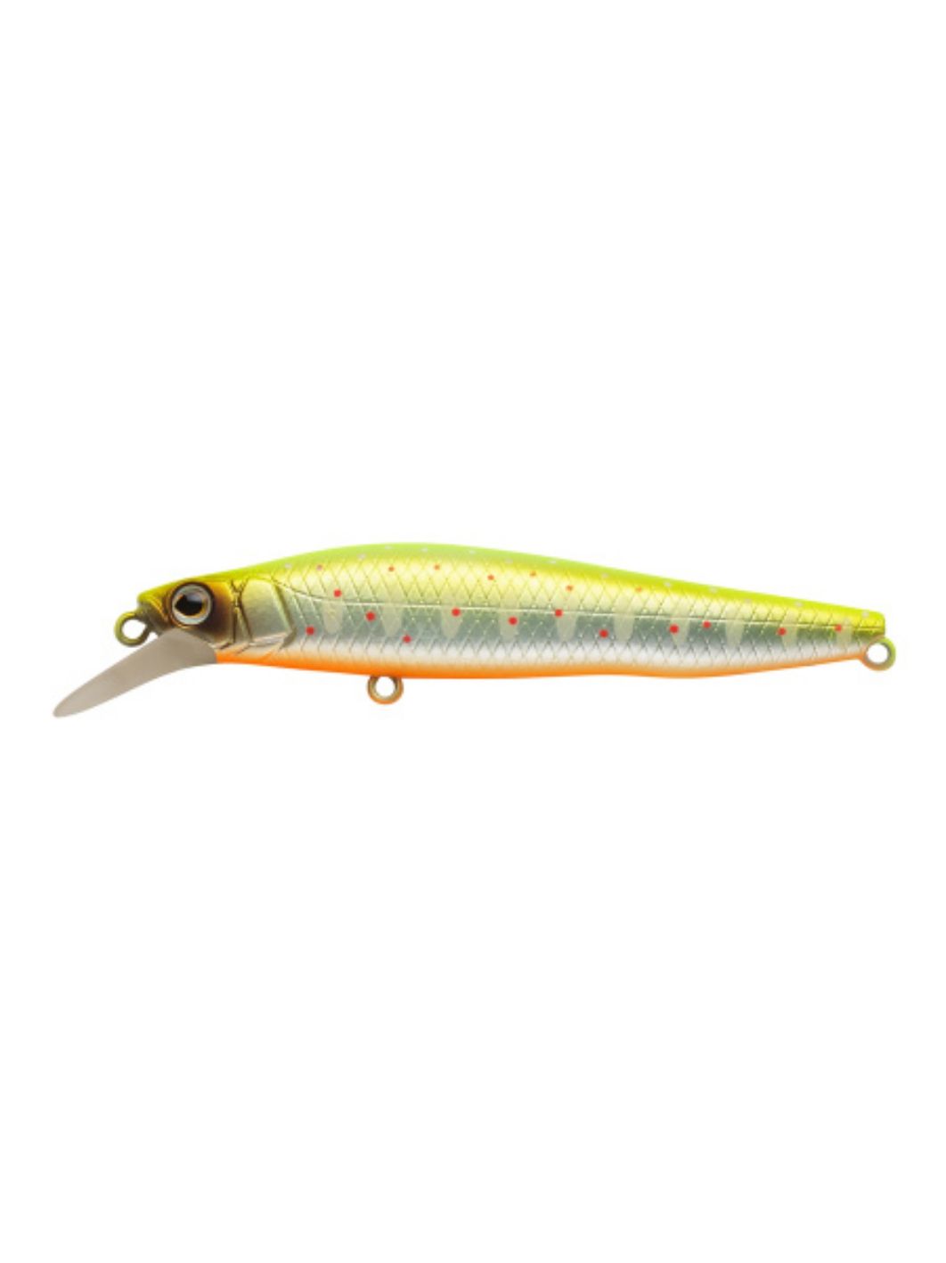 Воблер Минноу Strike Pro IB Minnow JET 75,  75 мм,  9 гр,  Загл. 0, 4м.-1, 0м.,  Тонущий,  цвет: A190ES Mat Motley Trout,  (JS-275#A190ES)