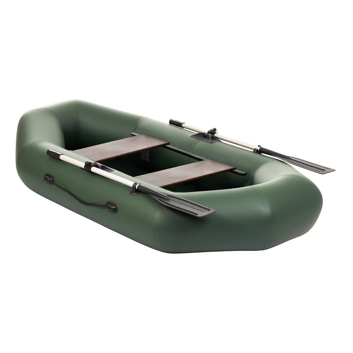 Лодка Бриз 240 зеленая Тонар