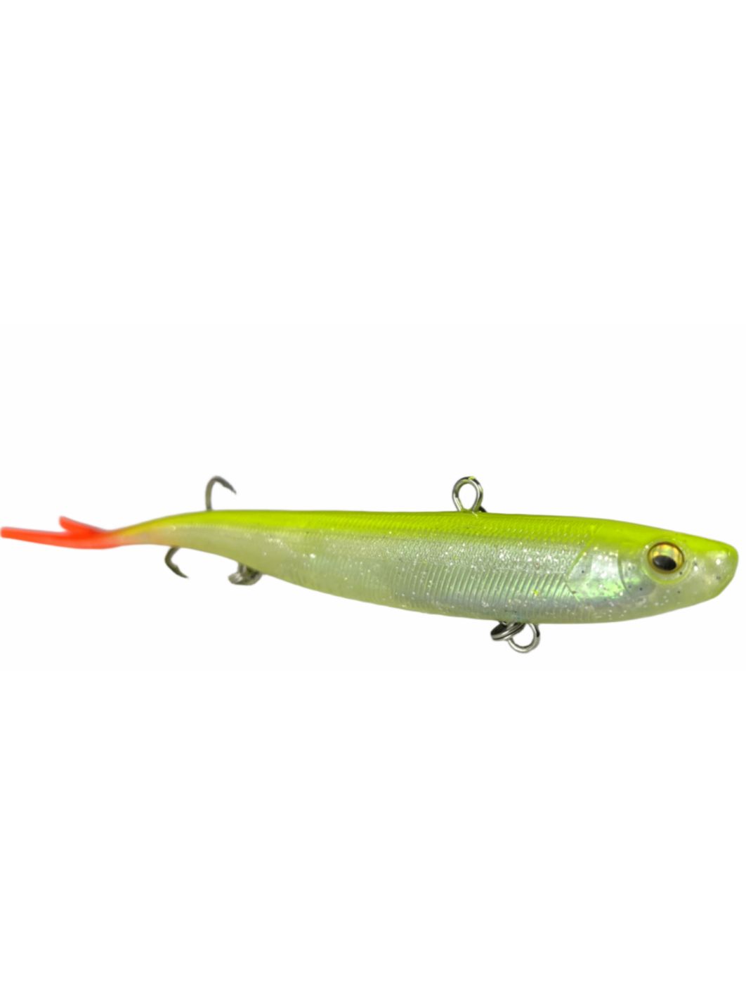 Баланслаг Jig It Whale Tail 150mm 26g цв. F13 Shiny lime