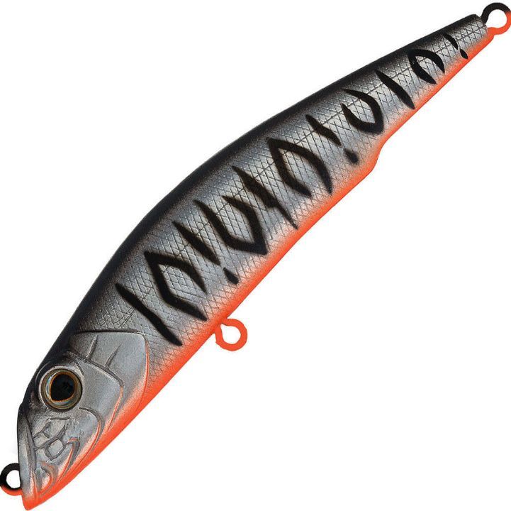 Воблер Дартер Strike Pro Darter-R King 105,  105 мм,  17 гр,  Загл. 0, 3м.-0, 8м.,  Плавающий,  цвет: A243ES Grey Shadow Mat Tiger,  (EG-024F#A243ES)