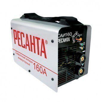 Аппарат сварочный инверторный САИ 190 (220В,  5, 5кВт,  ПВ-70%,  Ø1.6-5.0мм,  4, 7кг) Ресанта 65/2