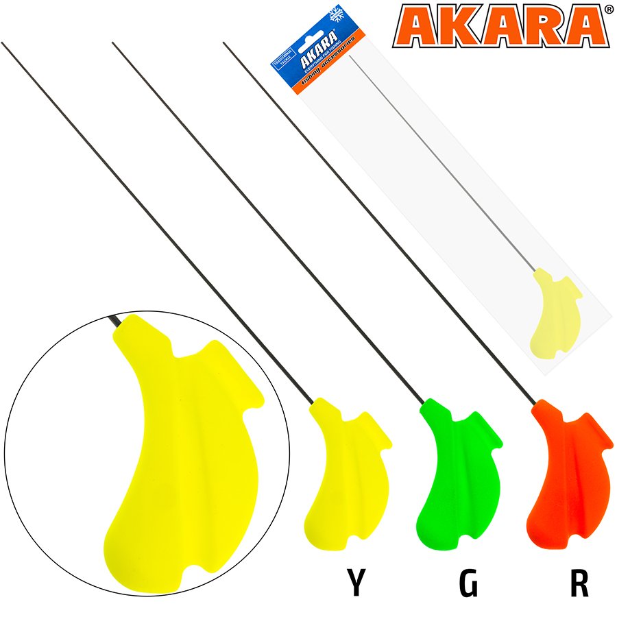 Удочка зимняя Akara Master Jig M 405 (3-15г) Yellow