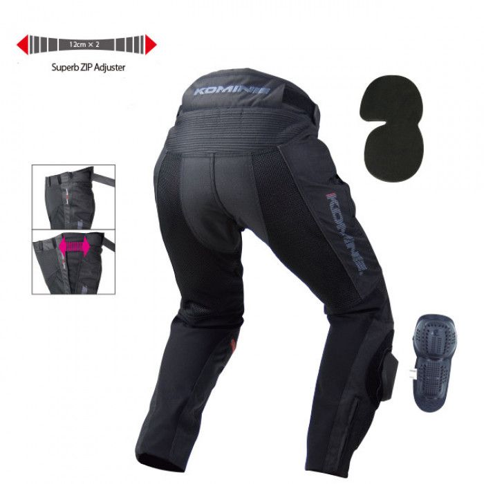 Мотоштаны ткстильные Komine PK-708 Neo Knee Slider M-Pant, L   