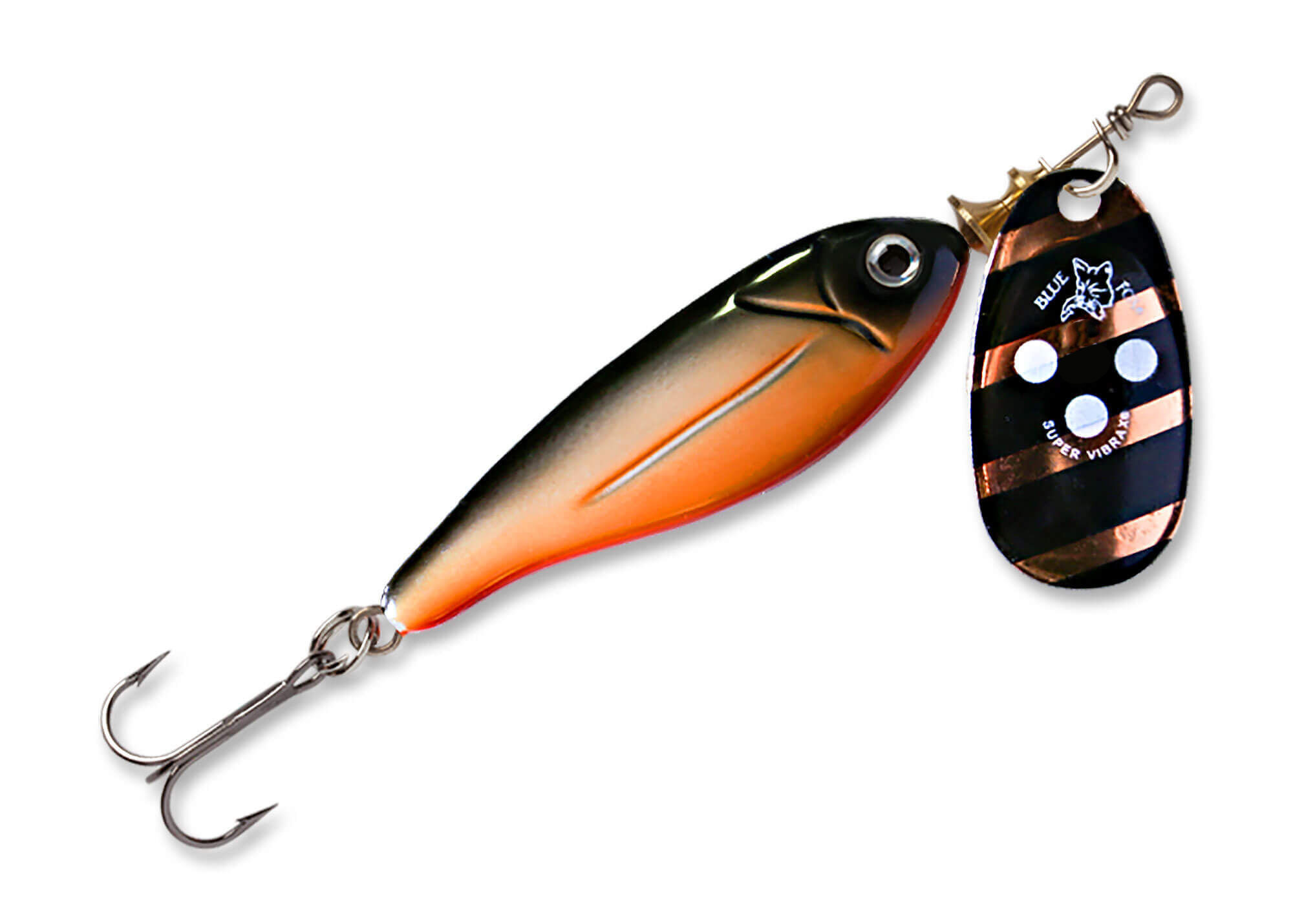 Блесна вращающаяся BLUE FOX Minnow Super Vibrax 1 /SB
