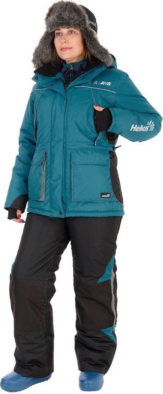Костюм зимний ZABAVA 5/5 К,  ATLANTIC BLUE/BLACK,  р.M (T-KSZA-M-46-170-AB) Helios м