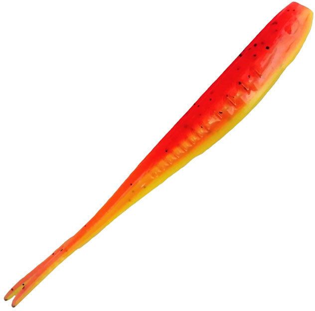Приманка ZUB-HORDA SLAG 144мм-4шт,  (цвет 023) розовый вех-желтый низ