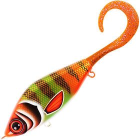 Воблер Джеркбейт Strike Pro Guppie Jr,  110 мм,  70 гр,  Загл. 0, 5м.-3, 0м.,  Тонущий,  цвет: TR-006 Three Kings Orange,  (EG-208A#TR-006)