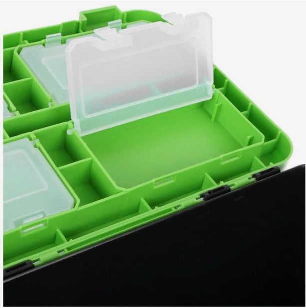 Ящик зимний "FishBox" односекционный (19л) зеленый Helios