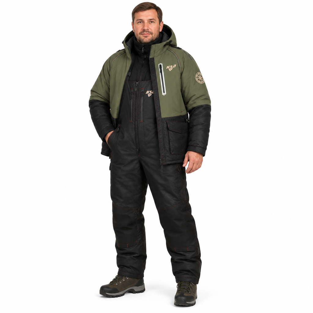 Костюм мужской зимний "Arctic VII comfort",  hardguard,  хаки (44-46/170) м