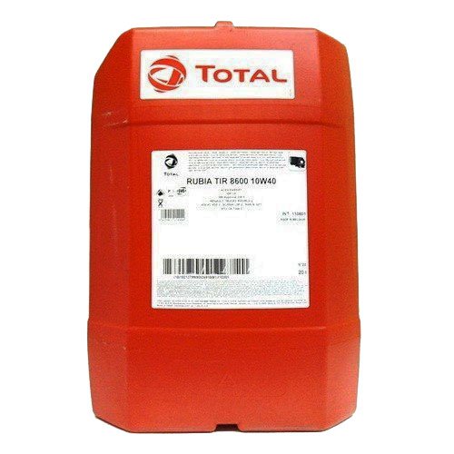 TOTAL RUBIA TIR 8600 10W40 ACEA E4/E7 20L полусинтетическое моторное масло