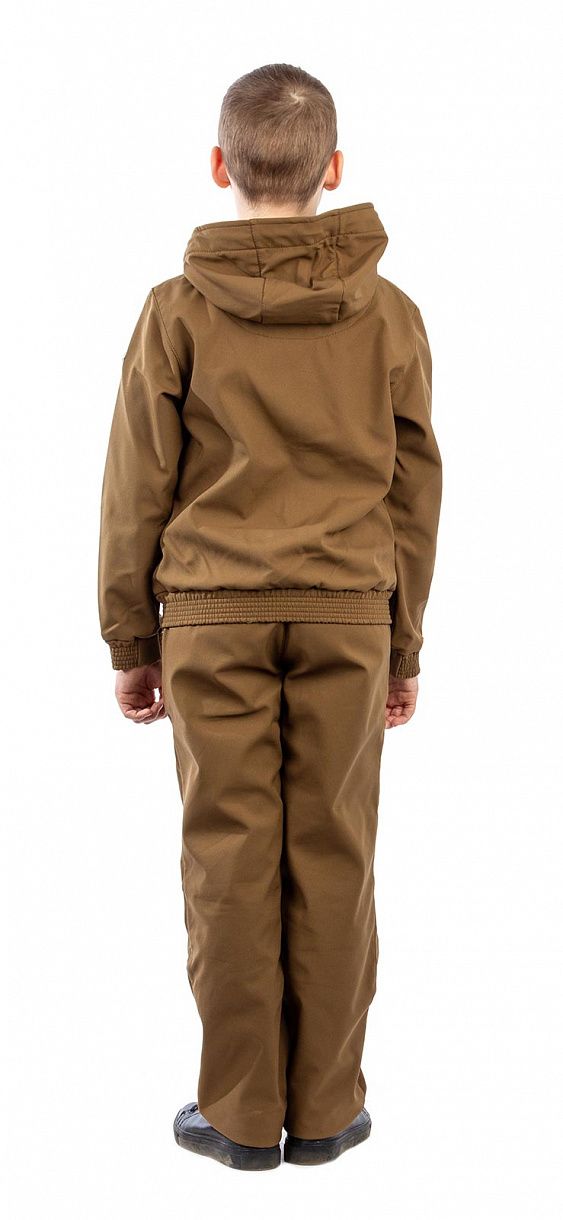 Костюм «Барс NEW» (полофлис,  коричневый) детский КВЕСТ (128-134 (7-8 лет)) м