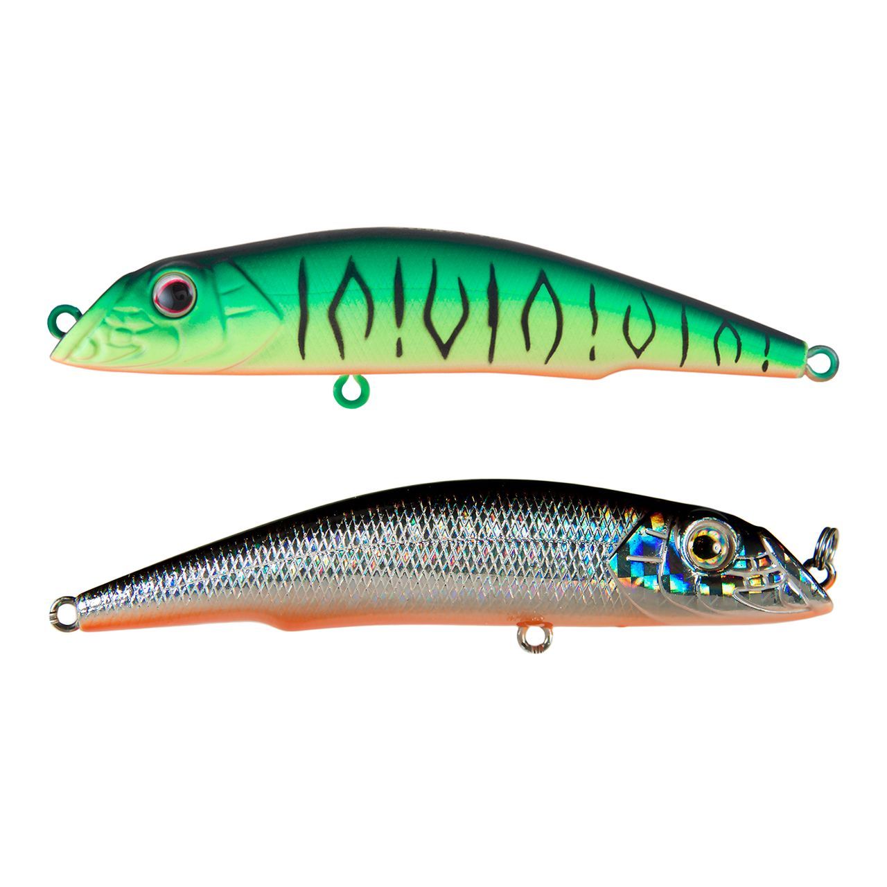 Воблер Дартер Strike Pro Darter-R King 90,  90 мм,  11 гр,  Загл. 0, 3м.-0, 7м.,  Плавающий,  цвет: GC01S/A70-713 Double Black Silver OB/Mat Tiger,  (EG-024A#GC01S/A70-713)