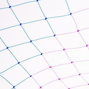 Голова для подсачека капля 55х45cm,  леска (HS-GP-K-55x45) Helios