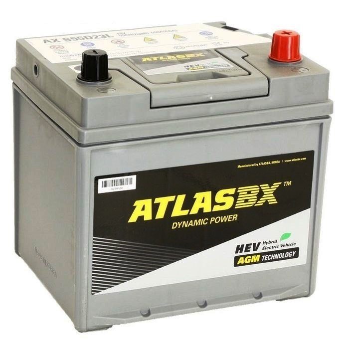 50 ATLAS AX AGM S55D23L евро Аккумулятор зал/зар