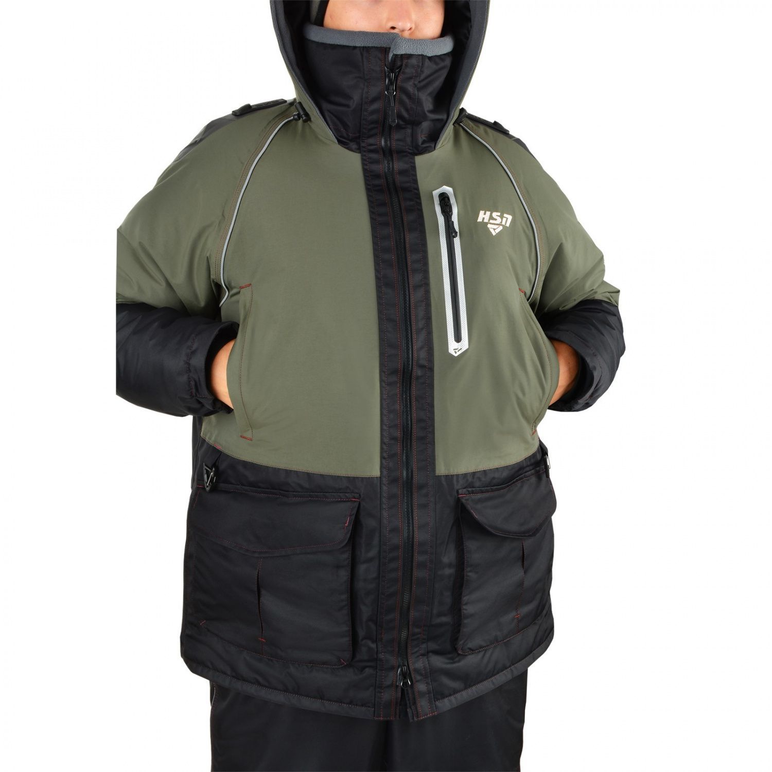 Костюм мужской зимний "Arctic VII comfort",  hardguard,  хаки (58-60/182) м